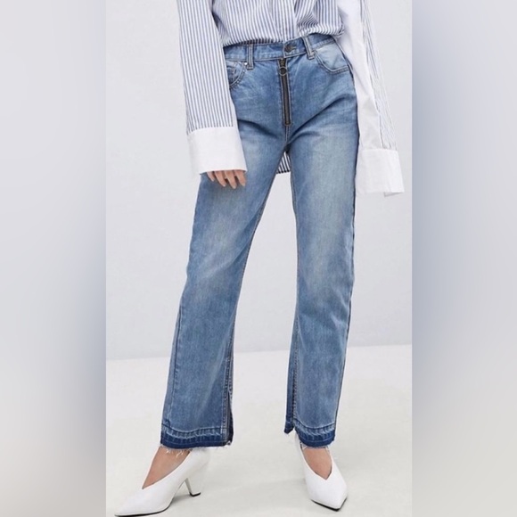 Evidnt Anthropologie Lamia Slim Jeans • size 26 • NWT - Picture 1 of 12